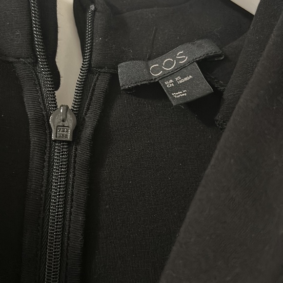 95% new Cos black ribbon dress - Picture 3 of 5